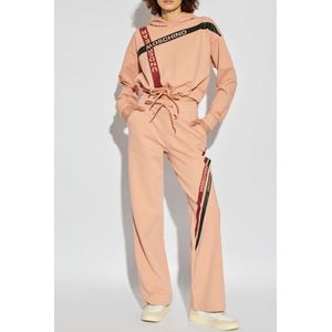 Moschino, Broeken, Dames, Roze, S, Katoen, Broek van de ondergoedlijn