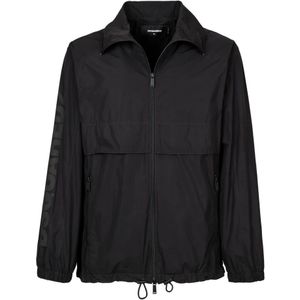 Dsquared2, Jassen, Heren, Zwart, M, Polyester, Jas