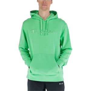 Champion, Hoodies Groen, Heren, Maat:M