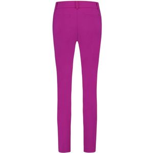 Lady Day, Broeken, Dames, Roze, M, Colette Kersen Slim Fit Broek