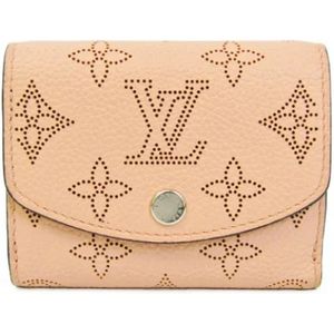 Louis Vuitton Vintage, Pre-owned, Dames, Roze, ONE Size, Leer, Tweedehands leren portemonnees