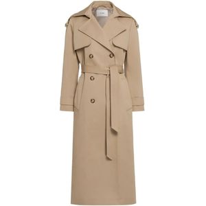 IVY Oak, Trench Coats Beige, Dames, Maat:S