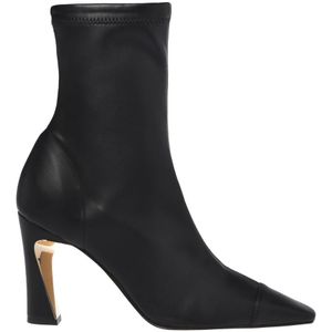Baldinini, Schoenen, Dames, Zwart, 38 1/2 EU, Ankle boot in black eco-leather