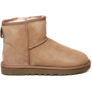 Ugg, Schoenen, Dames, Bruin, 37 EU, Suède, Zwarte Schapenvacht Suède Winterlaarzen