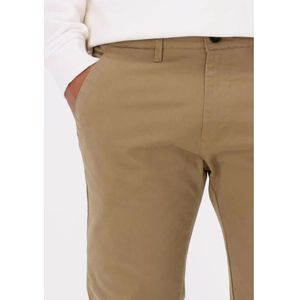 Dstrezzed, Broeken, Heren, Beige, W32 L34, Heren Broeken Charlie Chino Pants Stretch Twill