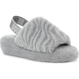 Ugg, Schoenen, Dames, Grijs, 36 EU, Fluff Yeah Wavy Slides