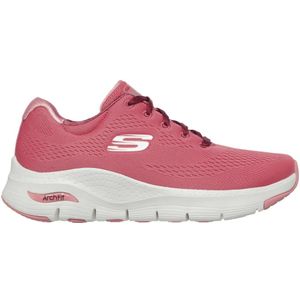 Skechers, Schoenen, Dames, Roze, 40 EU, Sportieve damesschoenen met Arch Fit