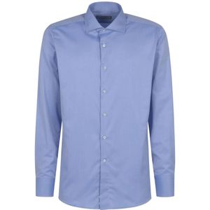 Canali, Overhemden, Heren, Blauw, 4Xl, Stijlvolle Overhemden