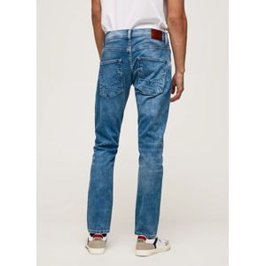 Pepe Jeans, Jeans, Heren, Blauw, W31, Denim, Slim-fit Jeans