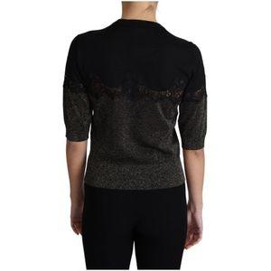 Dolce & Gabbana, Tops, Dames, Zwart, L, Blouses