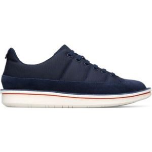 Camper, Heren Synthetische Textiel Sneakers Blauw, Heren, Maat:41 EU