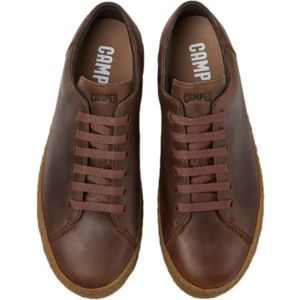 Camper, Schoenen, Heren, Bruin, 41 EU, Leer, Leren Sneakers voor Mannen