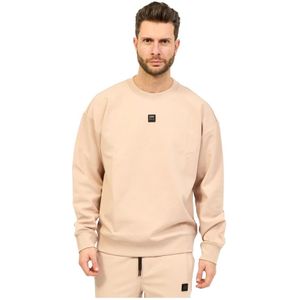 Hugo Boss, Beige Herentrui Beige, Heren, Maat:L