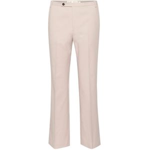 InWear, Broeken, Dames, Beige, S, Katoen, Klassieke bootcut broek met lage taille