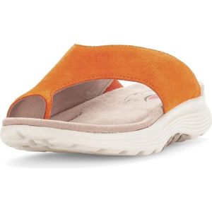 Gabor, Schoenen, Dames, Oranje, 38 EU, Suède, Stijlvolle Rolling Slides voor dames - Oranje