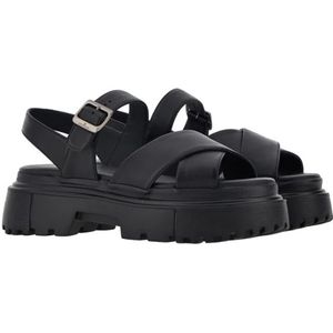 Hogan, Schoenen, Dames, Zwart, 39 EU, Zwarte Sandalen voor Stijlvolle Zomerse Look