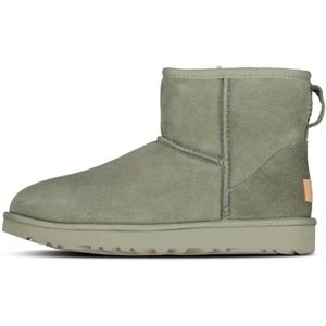 Ugg, Schoenen, Dames, Groen, 41 EU, Suède, Klassieke Mini II Laarzen