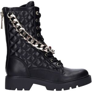 Guess, Veterschoenen Zwart, Dames, Maat:38 EU