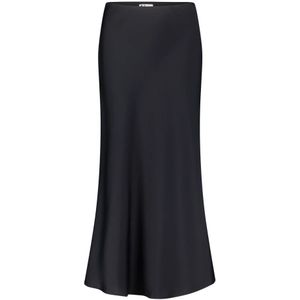 vera mont, Rokken, Dames, Zwart, 2Xl, Satijn, Satin Midi Rok