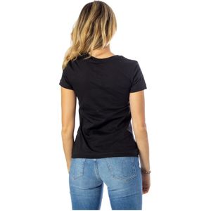 Calvin Klein Jeans, Tops, Dames, Zwart, 2Xl, Katoen, J20J212883