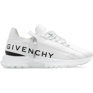 Givenchy, Schoenen, Heren, Wit, 44 1/2 EU, Leer, ‘Spectre‘ sneakers
