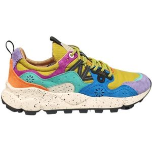 Flower Mountain, Multicolor Limited Edition Sneakers Veelkleurig, Heren, Maat:44 EU