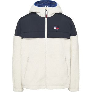 Tommy Jeans, Jassen, Heren, Wit, S, Polyester, Light Jassen