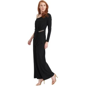 Joseph Ribkoff, 203310 11 Jumpsuit Zwart, Dames, Maat:L