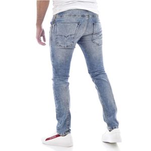 Diesel, Jeans, Heren, Blauw, W34 L32, Katoen, Slim-fit Jeans