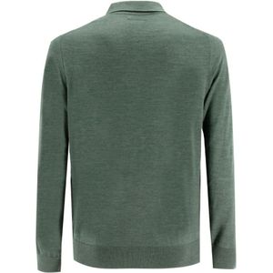 Ballantyne, Tops, Heren, Groen, L, Wol, Polo Shirts