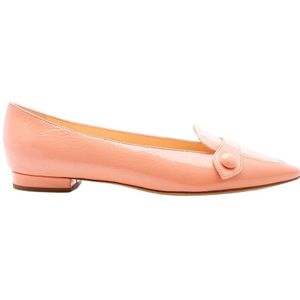 Attilio Giusti, Schoenen, Dames, Roze, 38 EU, Leer, Bianca Ballet Peche