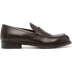 Corneliani, Bruine Sneakers Bruin, Heren, Maat:42 EU