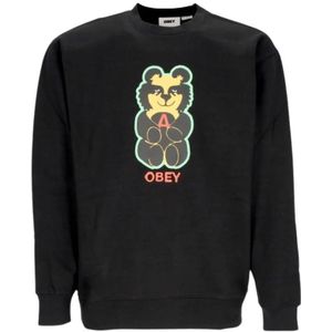 Obey, Sweatshirts & Hoodies, Heren, Zwart, M, Sweatshirt
