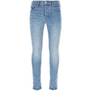 Purple Brand, Jeans, Heren, Blauw, W33, Denim, Stretch Denim Jeans