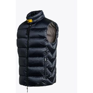 Parajumpers, Jassen, Heren, Blauw, L, Polyester, Blauwe Lichtgewicht Gewatteerde Vest