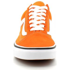 Vans, Schoenen, Heren, Oranje, 36 1/2 EU, Leer, Old School Lage Sneakers