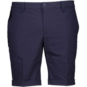 Alberto, Korte broeken, Heren, Blauw, W34, Blauwe Bermuda Shorts
