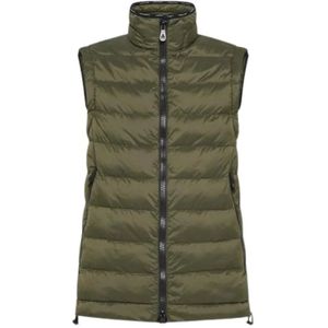 Peuterey, Jassen, Heren, Groen, M, Luxe Heren Bodywarmer Lavet CJ 01