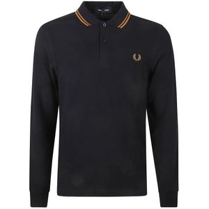 Fred Perry, Twin Tipped Shirts en Polos Blauw, Heren, Maat:S