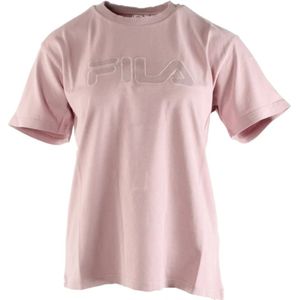 Fila, Tops, Dames, Roze, XS, Katoen, Roze T-shirt voor dames
