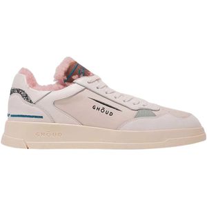 Ghoud, Schoenen, Dames, Veelkleurig, 37 EU, Suède, Rode Klei Tennis Sneaker