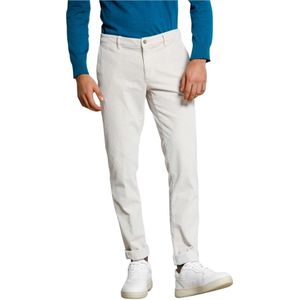 Mason's, New York City Corduroy Chino Broek Wit, Heren, Maat:M