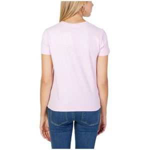 Levi's, Tops, Dames, Roze, S, Katoen, Herfst/Winter Dames Katoenen Tee