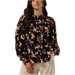 Selected Femme, Blouses & Shirts, Dames, Veelkleurig, M, Holda Blouse Lange Mouwen Multi-kleur