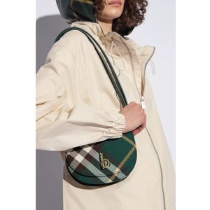 Burberry, Tassen, Dames, Groen, ONE Size, Mini schommelpaard schoudertas