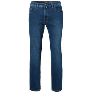 Pierre Cardin, Jeans, Heren, Blauw, W34 L32, Katoen, Slim-fit Jeans