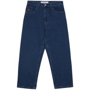 Polar Skate Co., Donkerblauwe Big Boy Jeans Blauw, Heren, Maat:M