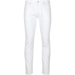 Mauro Grifoni, Jeans, Heren, Wit, W34, Katoen, Slim-fit Jeans