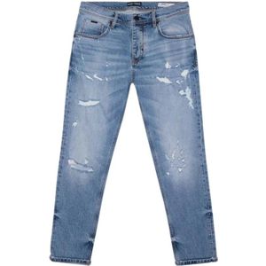 Antony Morato, Jeans, Heren, Blauw, W32, Katoen, Slim-fit jeans