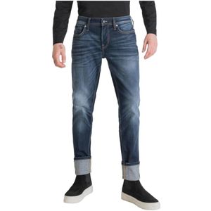 Antony Morato, Jeans, Heren, Blauw, W38, Slim-fit Jeans